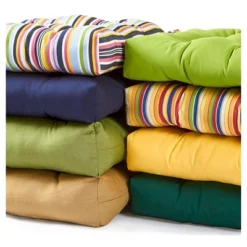 Outdoor Solid Navy Sunbrella Seat Cushion - Kensington Garden -Crosley Sales Store GUEST e01b7c65 00ff 4f7e 962b 58dd9648b134