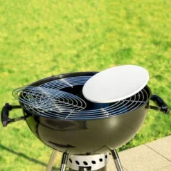 Captiva Designs E02GR013 22" Kettle Charcoal Grill With Pizza Ring And Pizza Stone - Black -Crosley Sales Store GUEST e3e52242 5ff1 4ed4 9943 c00aabd00f0f