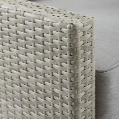 Capella Outdoor Wicker 4 Pc Sofa With Two Chairs And Coffee Table Set Gray/Acorn - Crosley -Crosley Sales Store GUEST e46a2cf7 5086 42c2 877c a77de518bcda