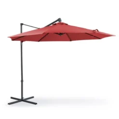Aoodor Patio 10FT Off-set Hanging Aluminum Cantilever Umbrella（ Not Include A Base） -Crosley Sales Store GUEST e4c0268a 0ebf 4481 8c7a c8ec54adc576