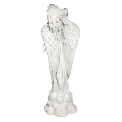 Design Toscano Ascending Angel Sculpture - Medium, Off-White 4 Design Toscano Ascending Angel Sculpture - Medium, Off-White - Image 4