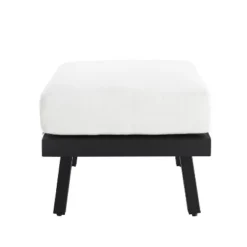 Linon Lark Aluminum Ottoman -Crosley Sales Store GUEST e619dc21 fc5c 4771 a8a1 b0bf7ff533eb