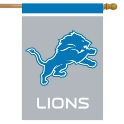 Briarwood Lane Detroit Lions House Flag NFL Licensed 28" X 40"