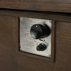 Cape Coral 4pc Metal Conversation And Gas Fire Table Set - Khaki/Brown/Black - Christopher Knight Home -Crosley Sales Store GUEST e731ef6b 4e19 48ae 8743 17a7cc2e132d