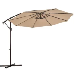 Costway 10FT Patio Offset Hanging Umbrella Easy Tilt Adjustment 8 Ribs Backyard BurgundyBeigeTanBlue 20 Costway 10FT Patio Offset Hanging Umbrella Easy Tilt Adjustment 8 Ribs Backyard BurgundyBeigeTanBlue -Crosley Sales Store GUEST e7e8625d a593 4c9a 9bfb 34c0b16b8934