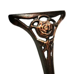 3pc Rose Cast Metal Set With Cast Aluminum Table Top & Chairs - Oakland Living -Crosley Sales Store GUEST e888ef89 1283 407a bb9e e36f91350f34