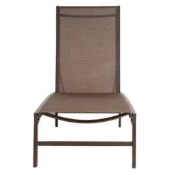 3pc Outdoor Five Position Adjustable Aluminum Curved Lounge Set Brown - Crestlive Products -Crosley Sales Store GUEST e95c88c7 85c8 431e 830b e05b10631ed6