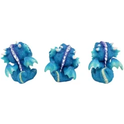 Design Toscano See, Hear, Speak No Evil Blue Meanie Baby Dragon Statues -Crosley Sales Store GUEST ed8c4b0e 8fd6 4a01 a786 736848b2e4e7