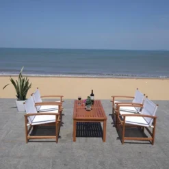 Mardin 4pc Living Set - Natural/Beige - Safavieh -Crosley Sales Store GUEST f1315fe3 b22b 4bc6 a468 d2253987accc