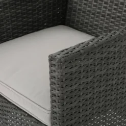 Cypress 4pk Wicker Dining Chairs - Gray/Light Gray - Christopher Knight Home 5 Cypress 4pk Wicker Dining Chairs - Gray/Light Gray - Christopher Knight Home -Crosley Sales Store GUEST f1e169a1 ce08 4a10 9dd5 4f134e3da4a1