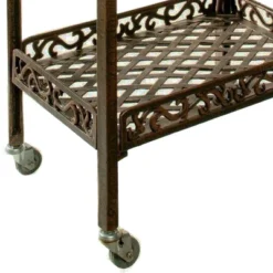 Oakland Living 2 Tier Metal Patio Service Cart -Crosley Sales Store GUEST f2d6ef6d 2df0 4737 bb8c afe5d35c0b94