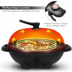 Costway Electric BBQ Grill 1350W Non-stick 4 Temperature Setting Outdoor Garden Camping -Crosley Sales Store GUEST f384d14d 7c60 4c61 b28e c831372d327a