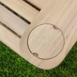 Sherwood Oversized Adirondack Chair With Cup Holder - Teak - Cambridge Casual -Crosley Sales Store GUEST f456b643 4dfe 484a 9943 20f016bb4182