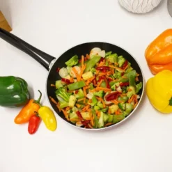 BergHOFF Geminis Cast Aluminum Non-stick Fry Pan, Red -Crosley Sales Store GUEST f4a65140 ac0b 4696 9448 d0f4c832da69