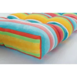 44" X 18" Outdoor/Indoor Blown Bench Cushion Dina - Pillow Perfect