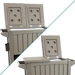 Sunnydaze Decor Sunnydaze Rolling Patio Serving Cart With Prep Table, Cooler And Storage 20 Sunnydaze Decor Sunnydaze Rolling Patio Serving Cart With Prep Table, Cooler And Storage -Crosley Sales Store GUEST f4e33704 a02d 4db8 ac63 3b9c90badcec