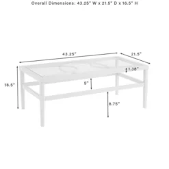 Ashford 4pc Outdoor Metal Conversation Set - Cream - Crosley -Crosley Sales Store GUEST f53ad827 1c21 4bc9 8708 de194820be0a
