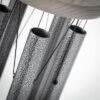 Woodstock Wind Chimes Signature Collection, Chimes Of Bali, 25", Silver World Music Wind Chimes For Outdoor, Patio, Home Or Garden Decor BWAS