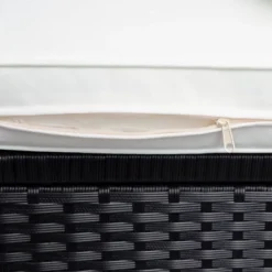 9pc Wicker Patio Set With Cushions - Black/Beige - GODEER 28 9pc Wicker Patio Set With Cushions - Black/Beige - GODEER -Crosley Sales Store GUEST f657250e 6d0f 4467 93f8 28c4dd76a52e