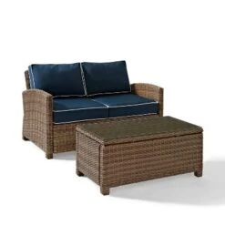 Bradenton Outdoor Wicker Sofa & Coffee Table Set - Crosley 17 Bradenton Outdoor Wicker Sofa & Coffee Table Set - Crosley -Crosley Sales Store GUEST f66db12b 6986 4d25 bcfd 72226c634329