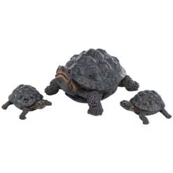 Design Toscano Turtle Garden Tortoise Family Statues