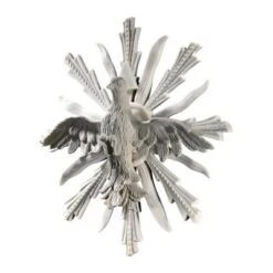 Design Toscano Holy Spirit Dove Of Peace Bonded Marble Resin Wall Sculpture