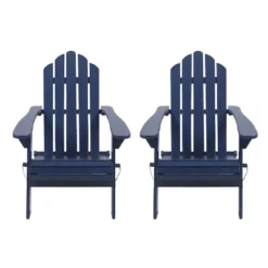 2pk Hazel Outdoor Acacia Wood Foldable Adirondack Chairs - Christopher Knight Home 17 2pk Hazel Outdoor Acacia Wood Foldable Adirondack Chairs - Christopher Knight Home -Crosley Sales Store GUEST f8280a14 fadf 46f7 b091 861dbf8d1462