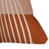 Grace Terracotta Pastel Outdoor Throw Pillow Orange - Deny Designs