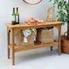 Caterina Teak Patio Buffet And Console Table - Cambridge Casual